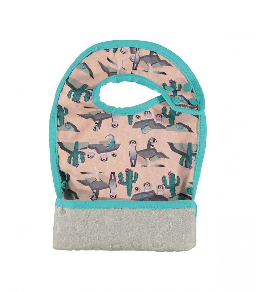 Babero con bolsillo reversible Ferret