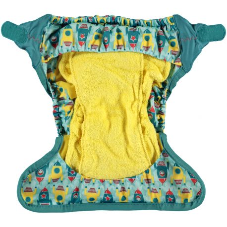 Pañal reutilizable Polar Bear V2  POP IN