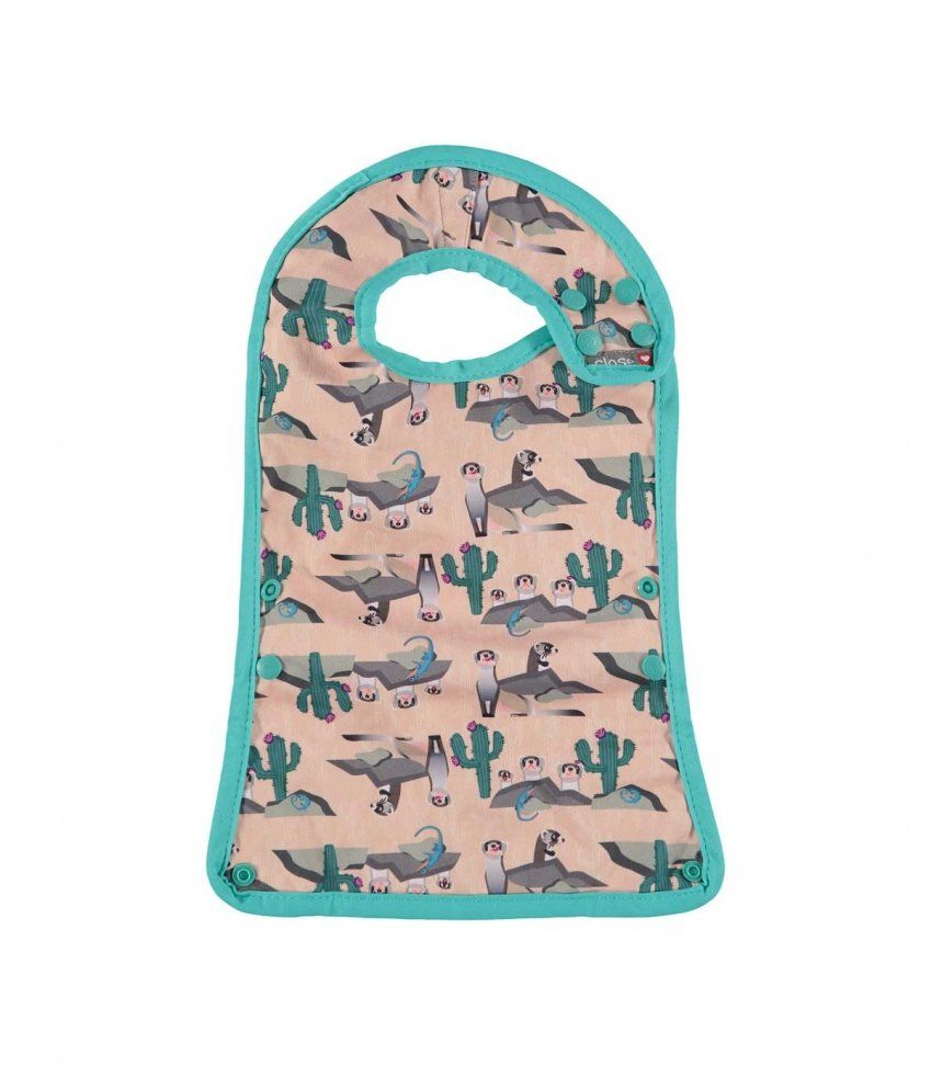 Babero con bolsillo reversible Ferret