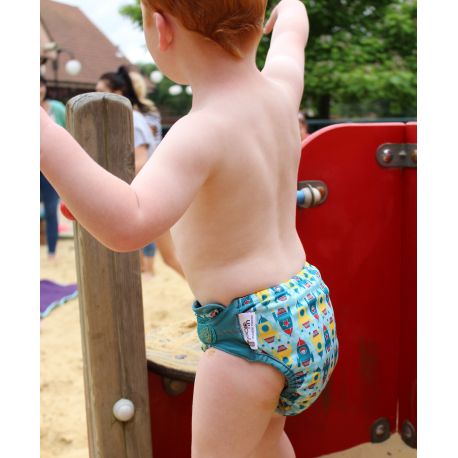 Pañal reutilizable Polar Bear V2  POP IN