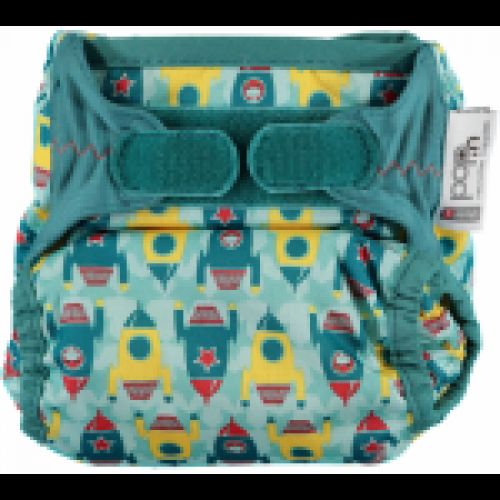 Pañal reutilizable Polar Bear V2  POP IN