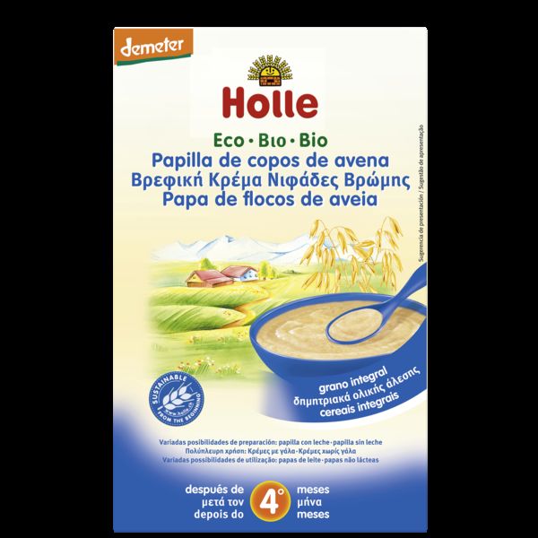 papilla copos de avena ara