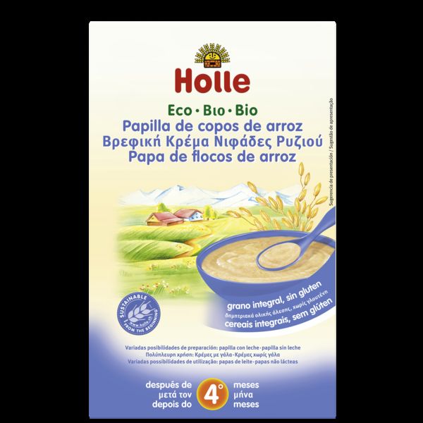 papilla arroz holle ara