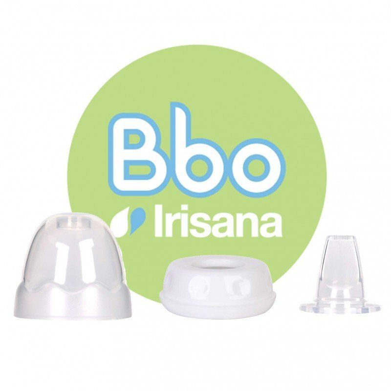 Botella reutilizable de Vidrio Borosilicato Roja  BBO 300ml IRISANA