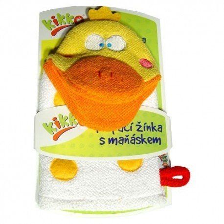 Manopla Patito algodón 100% - KIKKO Manopla Patito algodón 100% - KIKKO