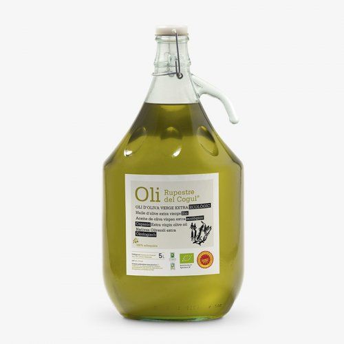 Aceite de Oliva Virgen Extra Ecológico Garrafa cristal 5 litros
