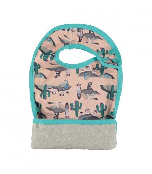 Babero con bolsillo reversible Ferret