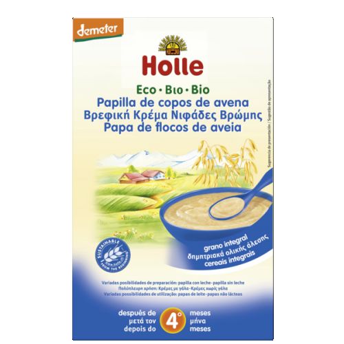 papilla copos de avena ara