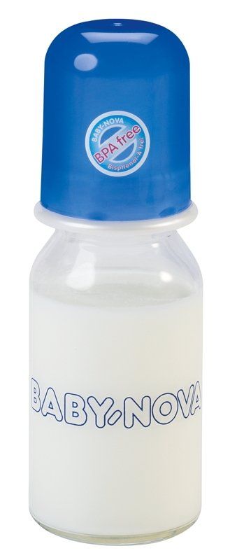 Biberón de Vidrio Borosilicato 125ml BABY NOVA