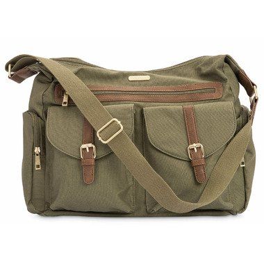 Bolso VEGAN Rambler Sachel Olive LITTLE UNICORN